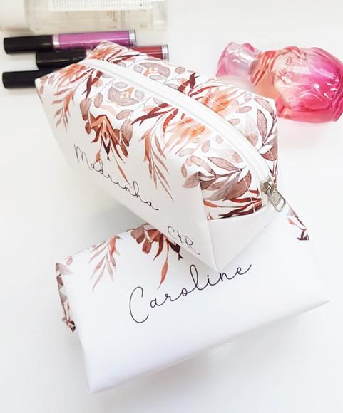 Necessaire Folhagem Terracota