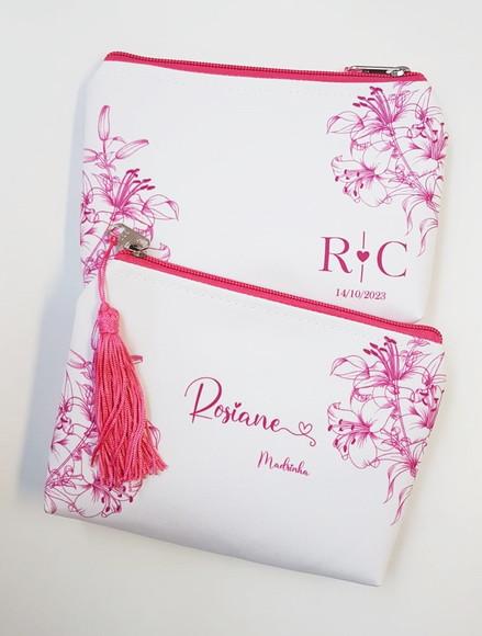 Necessaire Fúcsia com Pingente