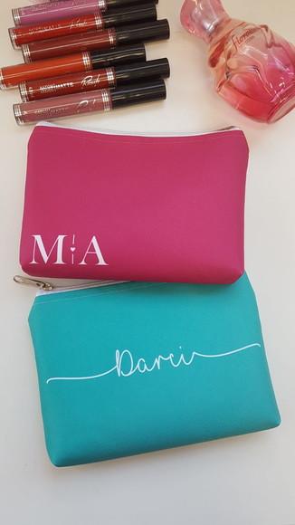 Necessaire Fúcsia para Casamento ( Cor Lisa)