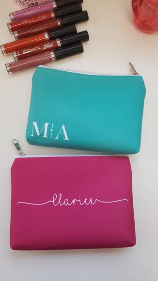 Necessaire Fúcsia para Casamento ( Cor Lisa)