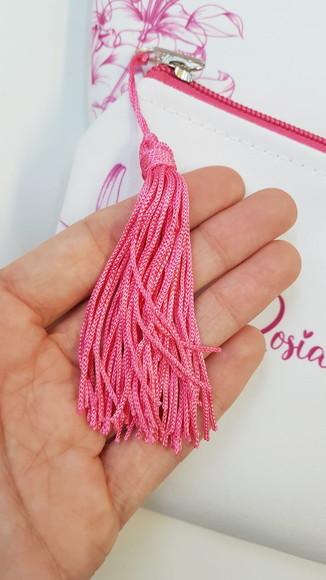 Necessaire Fúcsia com Pingente