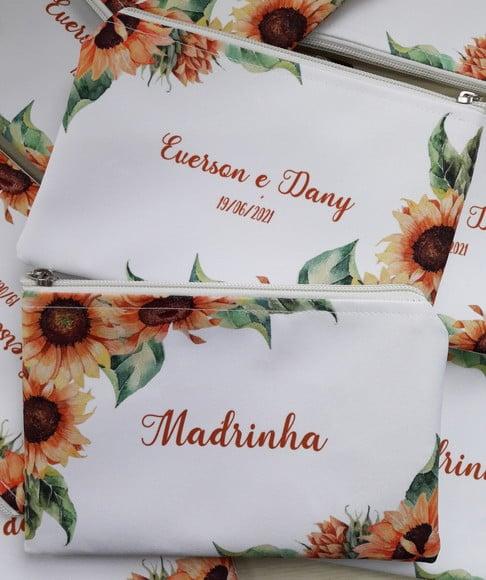 Necessaire Girassol Personalizada