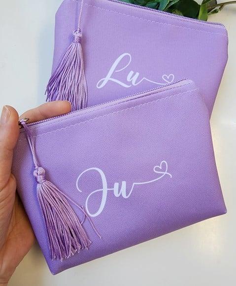 Necessaire Lilás com Pingente