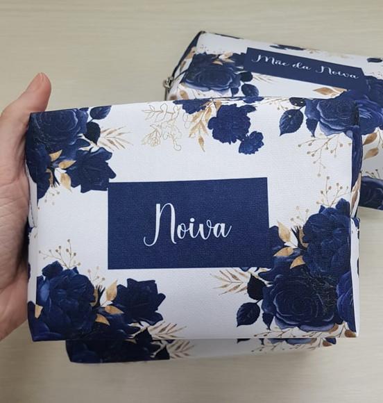 Necessaire Madrinha Azul Marinho