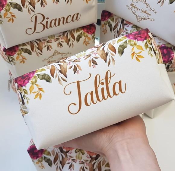 Necessaire Madrinha Box Floral