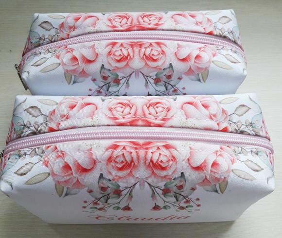 Necessaire Madrinha Box Floral Rosa