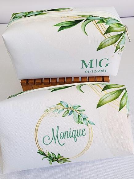 Necessaire Madrinha Box Folhagem