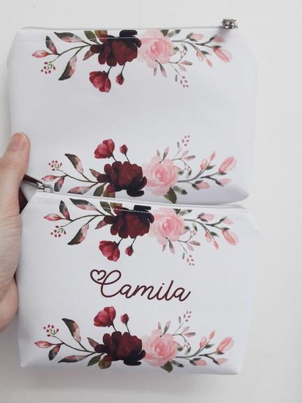 Necessaire Madrinha de Casamento Marsala