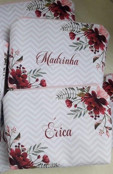 Necessaire Madrinha de Casamento Marsala