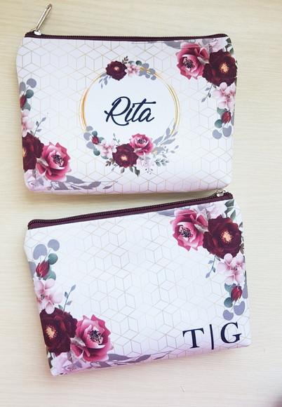 Necessaire Madrinha de Casamento Marsala