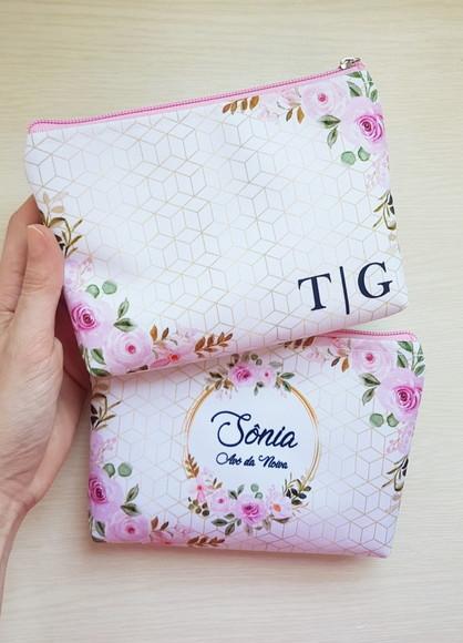 Necessaire Madrinha De Casamento Rosa