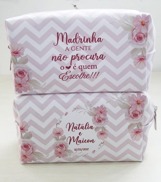 Necessaire Madrinha e Padrinho de Casamento