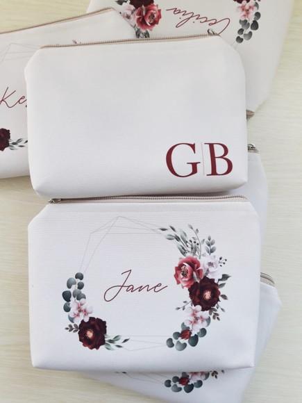 Necessaire Madrinha Marsala