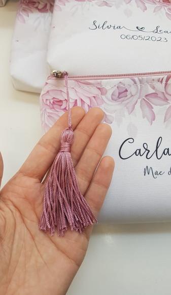 Necessaire Madrinha Rose com Pingente