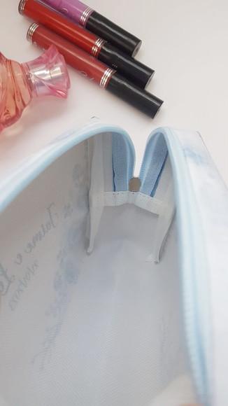 Necessaire Personalizada Azul Serenity