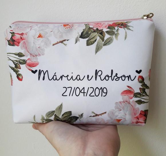 Necessaire Personalizada Casamento