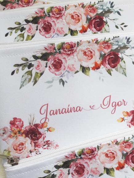 Necessaire Personalizada Casamento (slim)