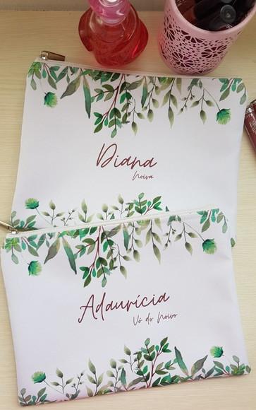 Necessaire Personalizada Casamento Slim G