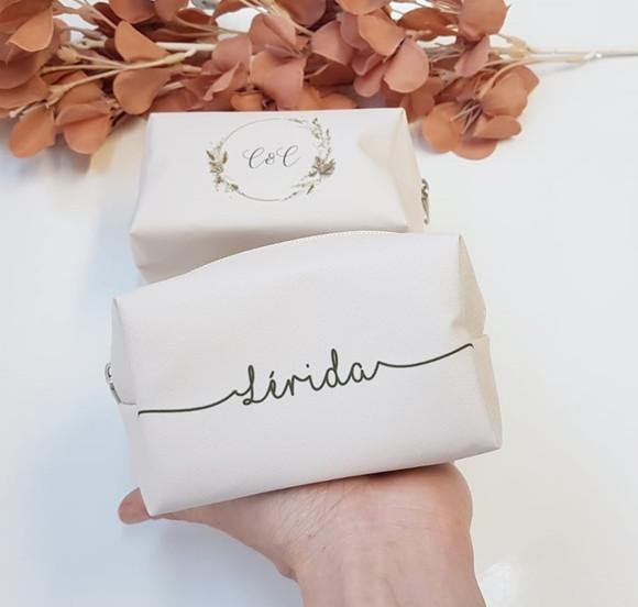 Necessaire Personalizada Creme Box P