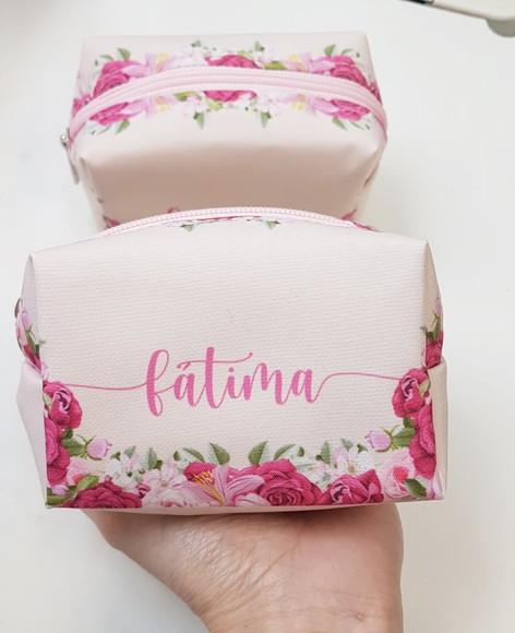 Necessaire Personalizada Fúcsia