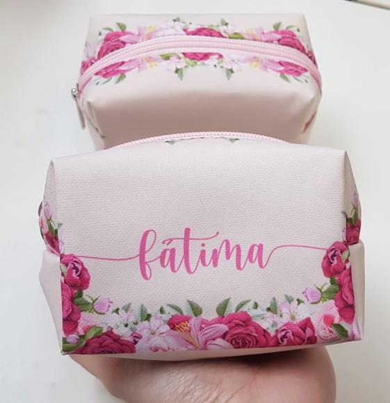 Necessaire Personalizada Fúcsia