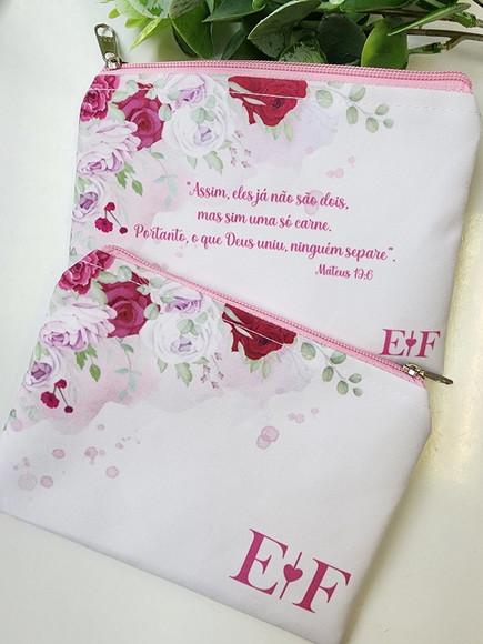 Necessaire Personalizada Fúcsia