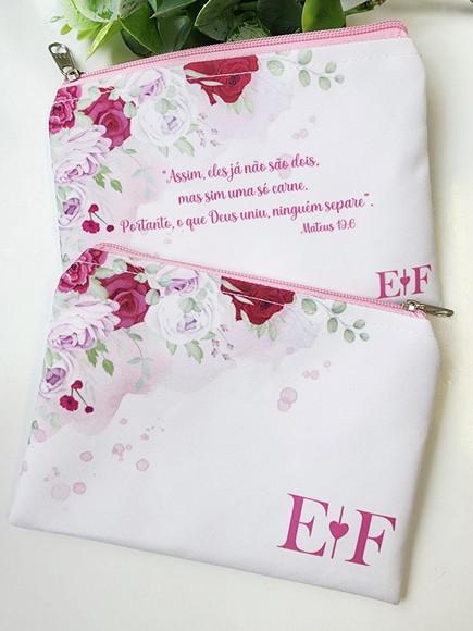 Necessaire Personalizada Fúcsia