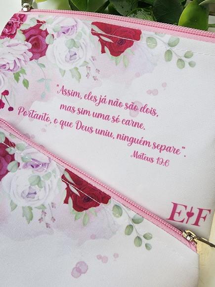 Necessaire Personalizada Fúcsia