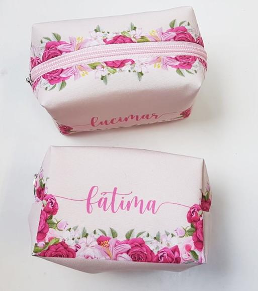 Necessaire Personalizada Fúcsia