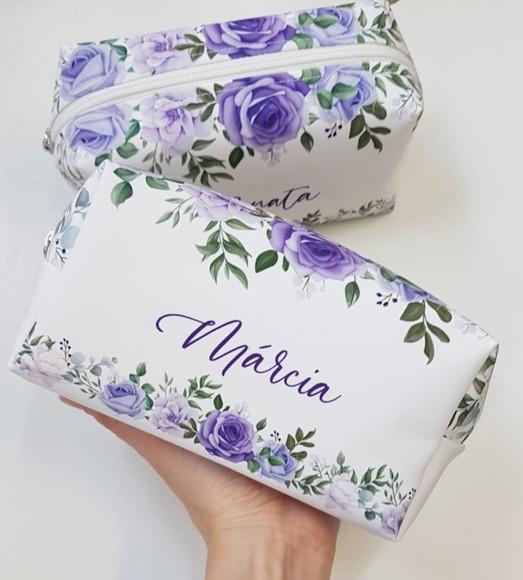 Necessaire Personalizada Lavanda