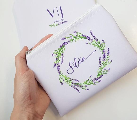 Necessaire Personalizada Lavanda