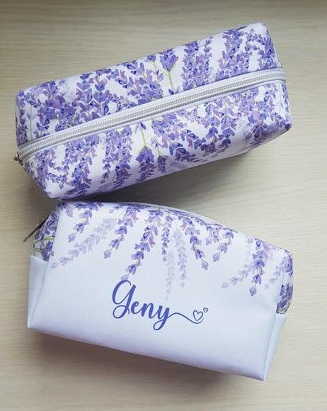 Necessaire Personalizada Lavanda