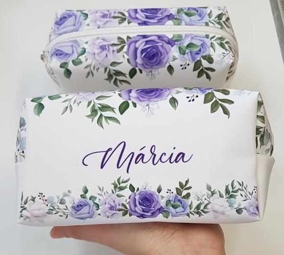 Necessaire Personalizada Lavanda