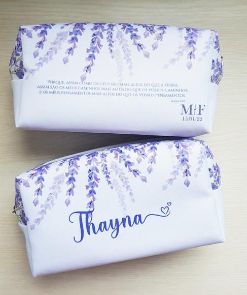 Necessaire Personalizada Lavanda