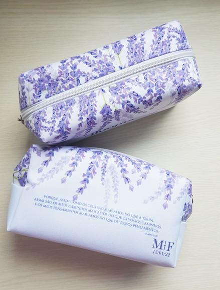 Necessaire Personalizada Lavanda