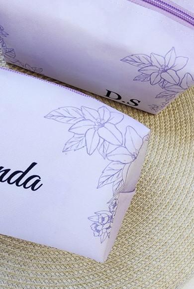 Necessaire Personalizada Lilás