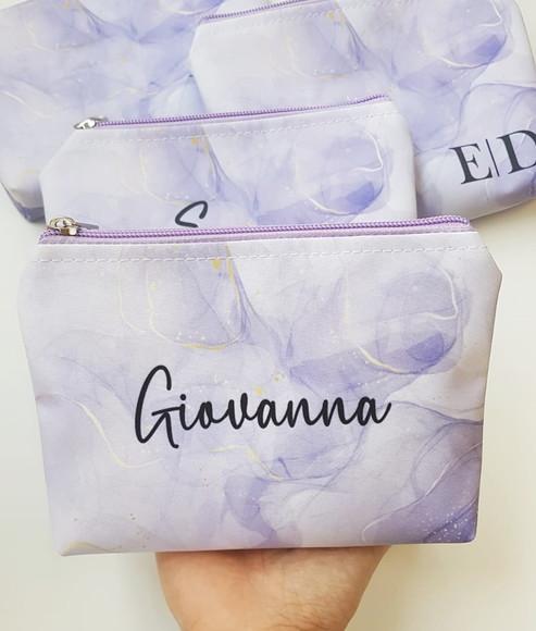 Necessaire Personalizada Lilás