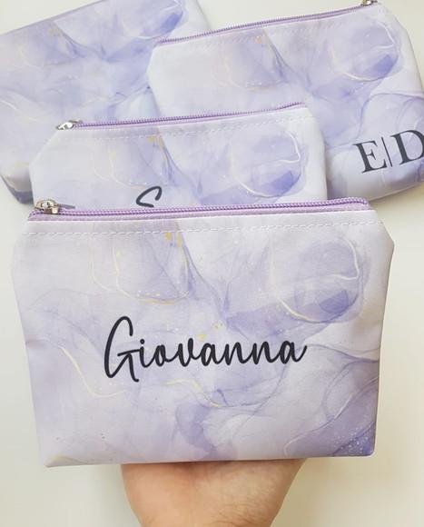 Necessaire Personalizada Lilás