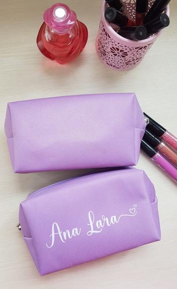 Necessaire Personalizada Lilás