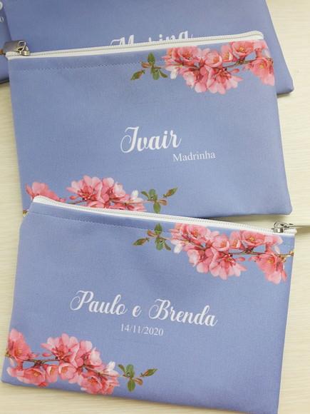 Necessaire Personalizada Madrinha Azul