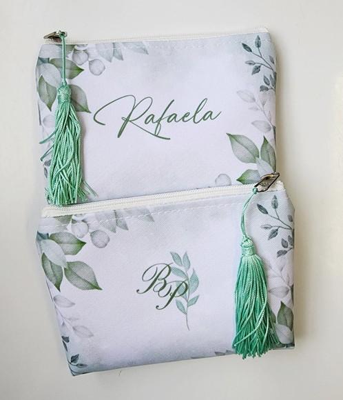 Necessaire Personalizada Madrinhas Verde