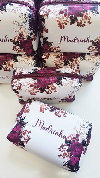 Necessaire Personalizada Marsala