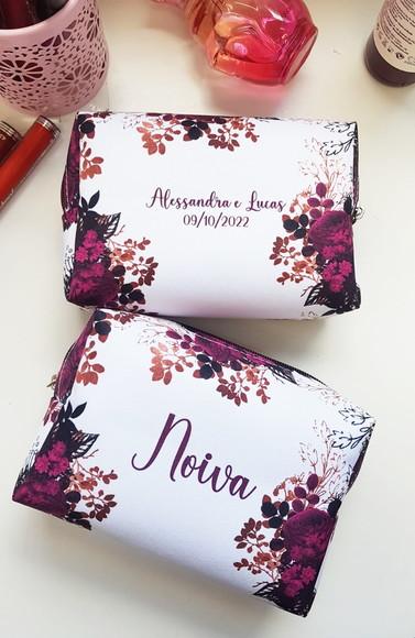 Necessaire Personalizada Marsala