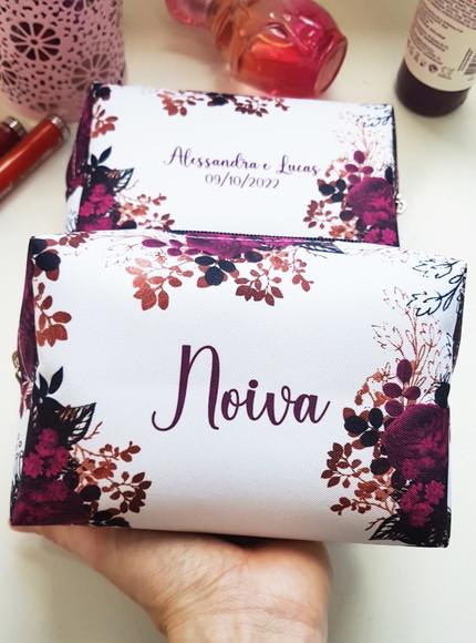 Necessaire Personalizada Marsala