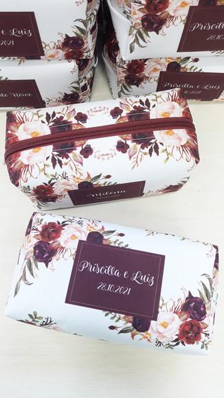 Necessaire Personalizada Marsala