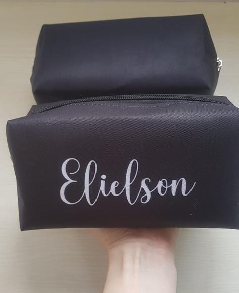 Necessaire Personalizada Preta