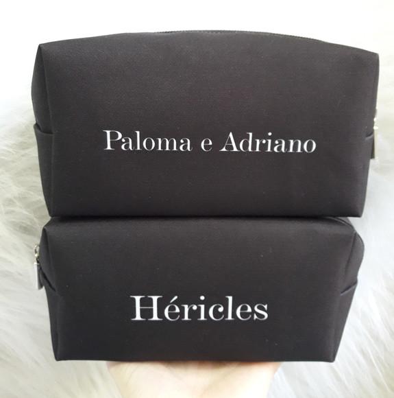 Necessaire Personalizada Preta