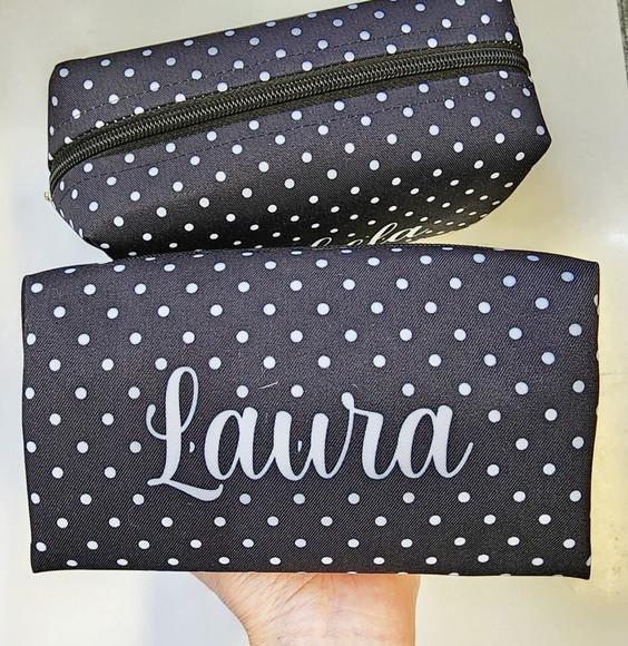 Necessaire Personalizada Preta