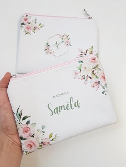 Necessaire Personalizada Rosa