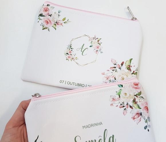 Necessaire Personalizada Rosa